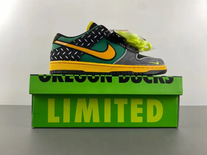 Nike Dunk Low What the Duck Home University of Oregon PE 