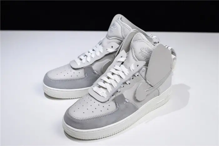 air force 1 high psny silver grey 