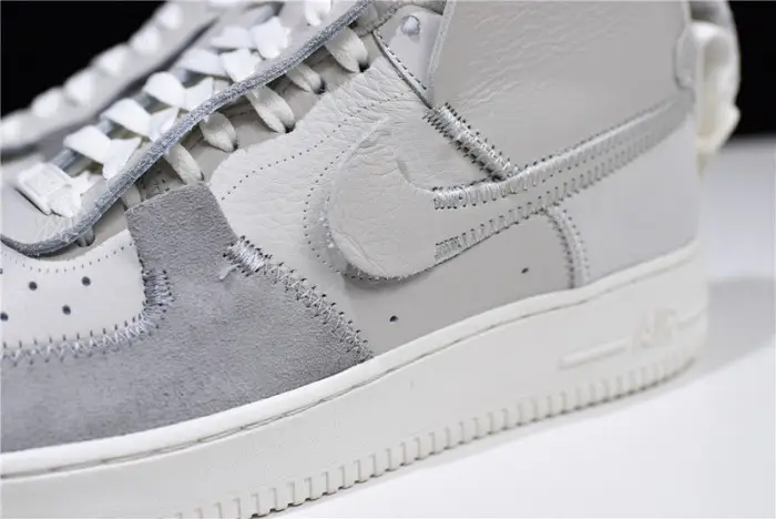 air force 1 high psny silver grey 