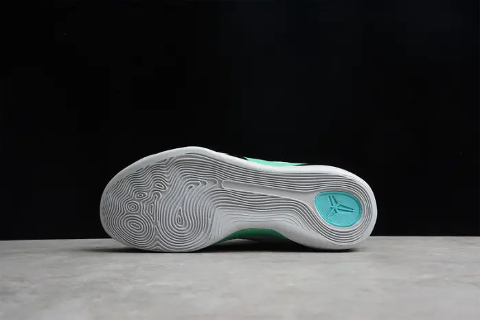 nike kobe 9 grey green purple 