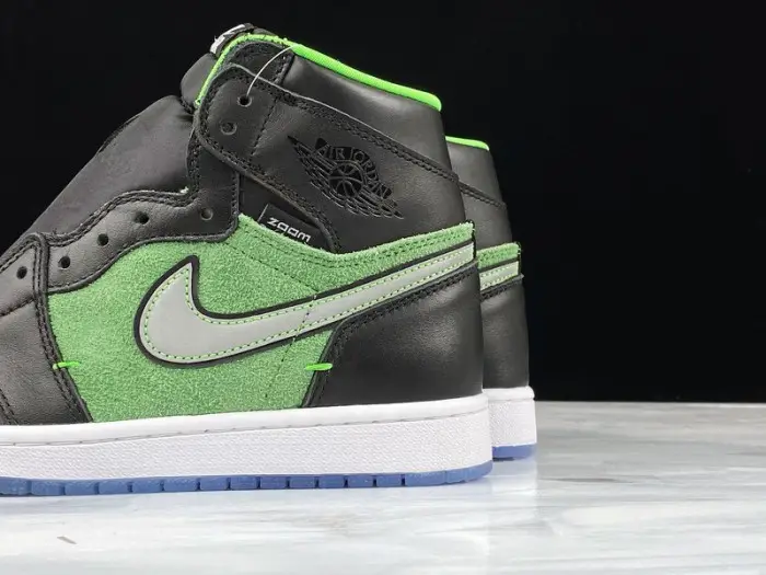 air jordan 1 high zoom “rage green” ck6637- 
