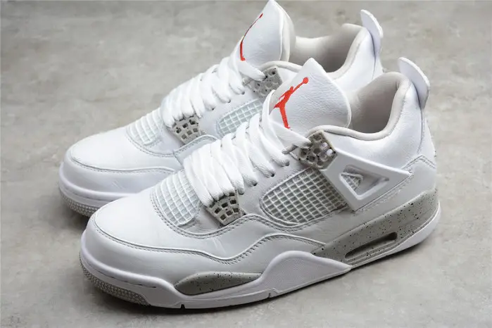 air jordan 4 white oreo tech grey 