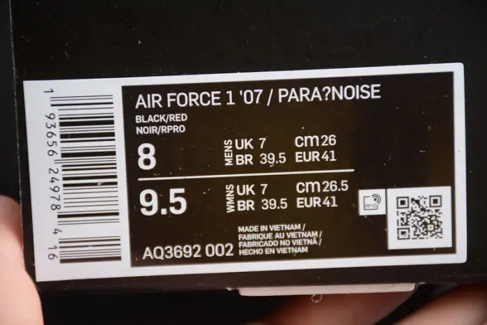 nike air force 1 g-dragon para-noise red 