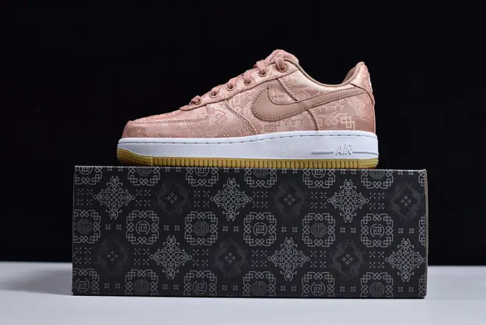 clot x nike air force 1 low ''rose gold'' 