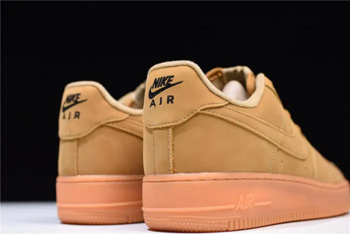 nike air force 1 ''07 wb flax flax-gum wheat basketball shoes 