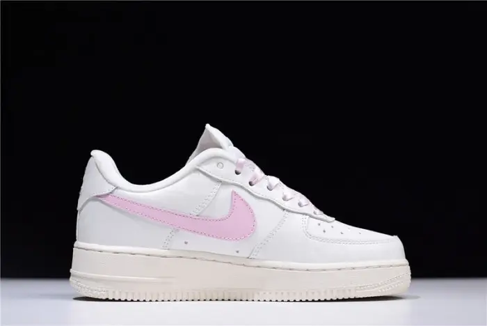 nike air force one 1 low sail artic pink satin gs womens 