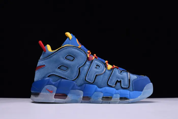 nike air more uptempo doernbecher blue jay mens 