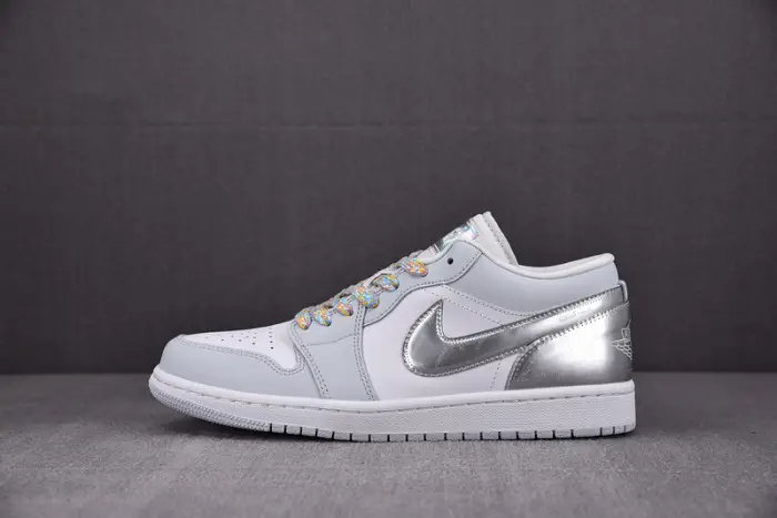 air jordan 1 low se tear away silver FFBAF123