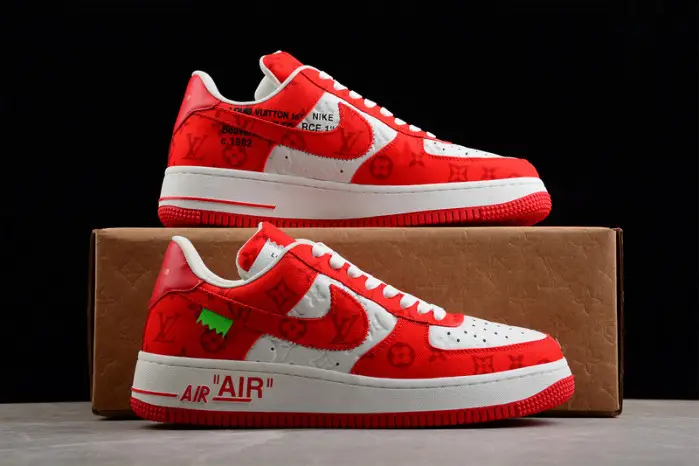 nike air force 1 red 