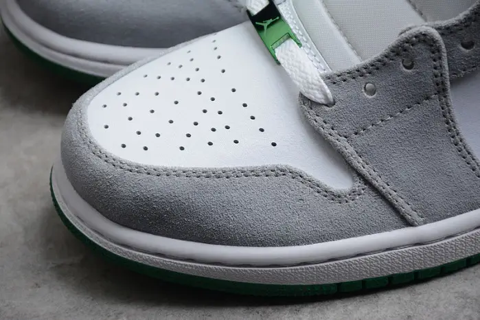 air jordan 1 mid grey green 