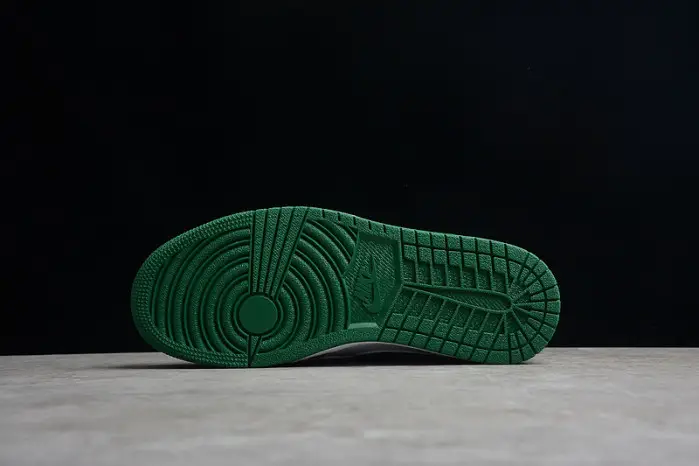 air jordan 1 mid grey green 