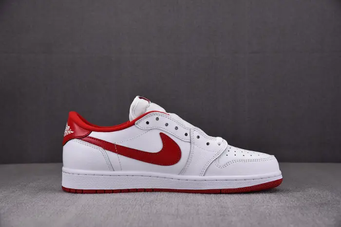 air jordan 1 retro low white varsity red 