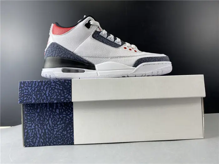 air jordan 3 retro denim "fire red" 