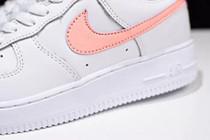 nike womens air force 1 low white pink 