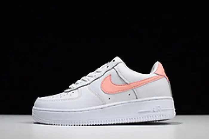 nike womens air force 1 low white pink 
