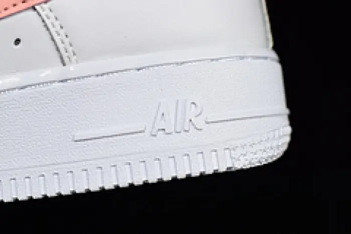 nike womens air force 1 low white pink 
