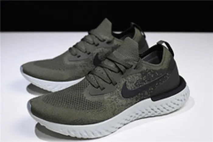 nike epic react flyknit olive aq0067 