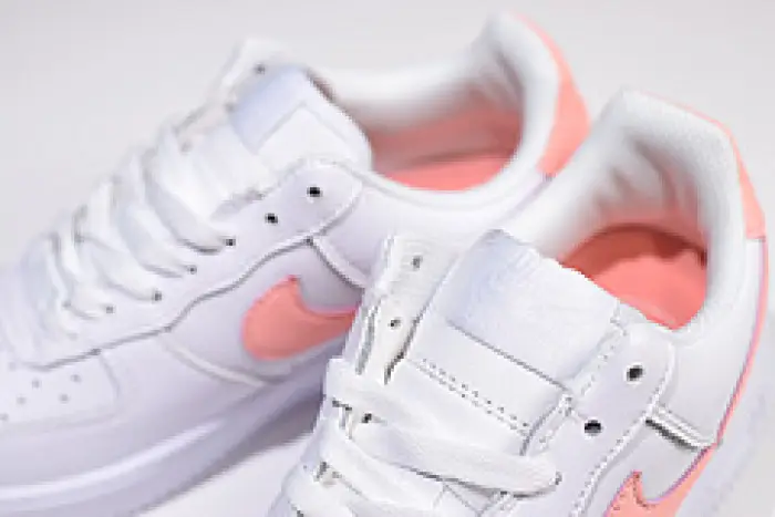 nike womens air force 1 low white pink 