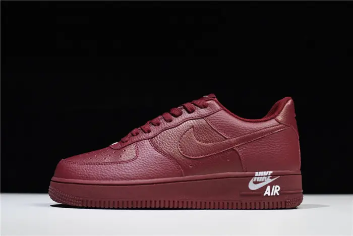 nike air force 1 low 07 lthr sail team red EBE33