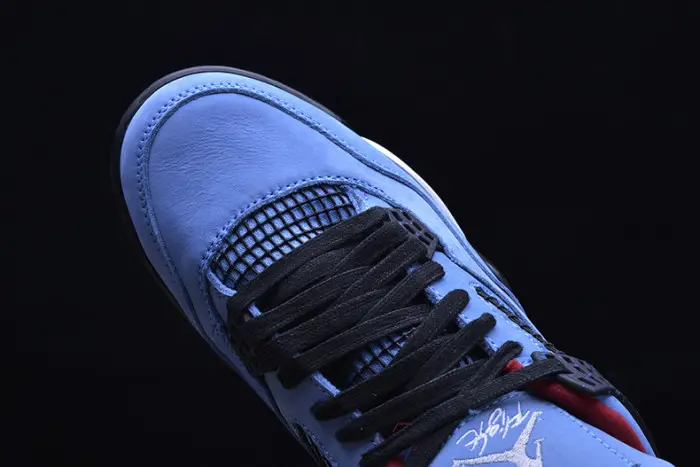travis scott x air jordan 4 “houston oilers” university blue 