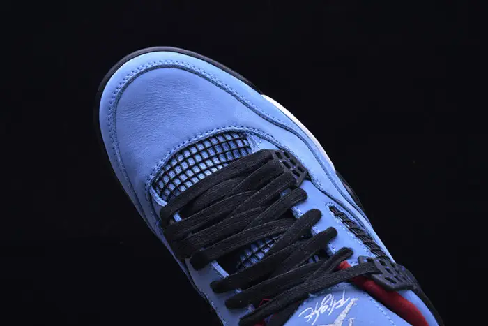 travis scott x air jordan 4 “houston oilers” university blue 