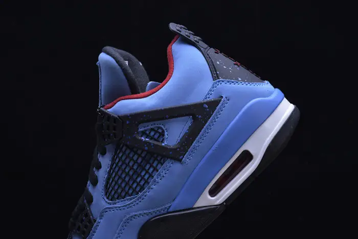 travis scott x air jordan 4 “houston oilers” university blue 