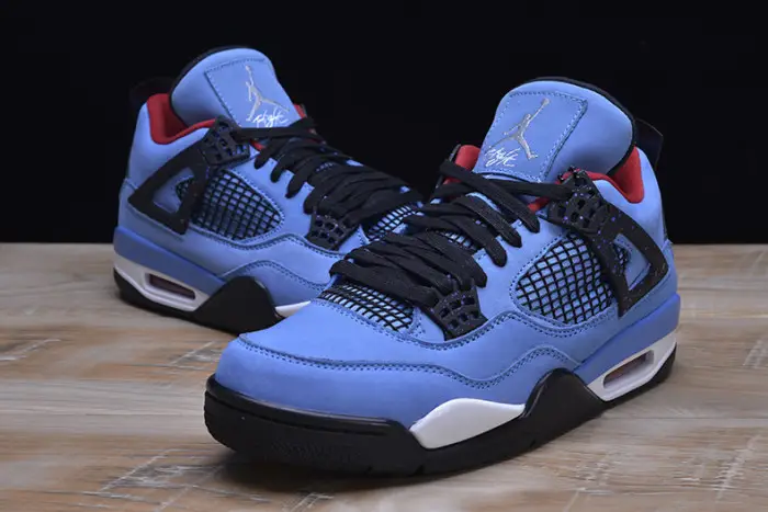 travis scott x air jordan 4 “houston oilers” university blue 