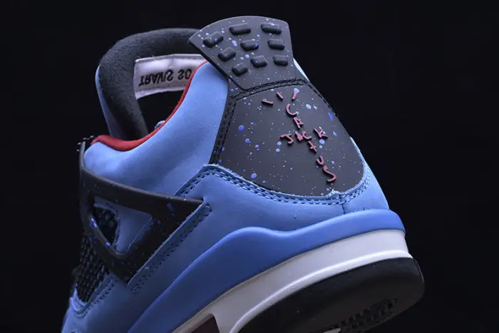 travis scott x air jordan 4 “houston oilers” university blue 