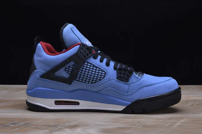 travis scott x air jordan 4 “houston oilers” university blue 