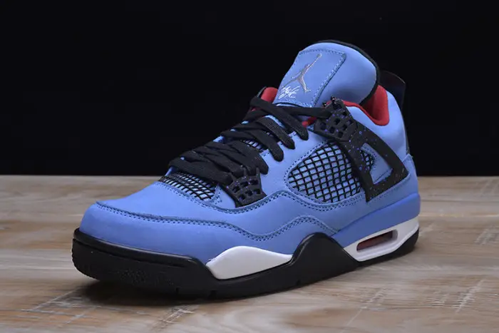 travis scott x air jordan 4 “houston oilers” university blue 