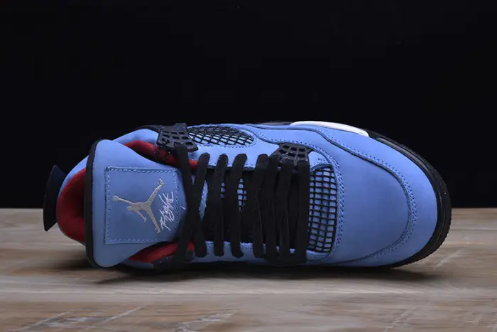 travis scott x air jordan 4 “houston oilers” university blue 