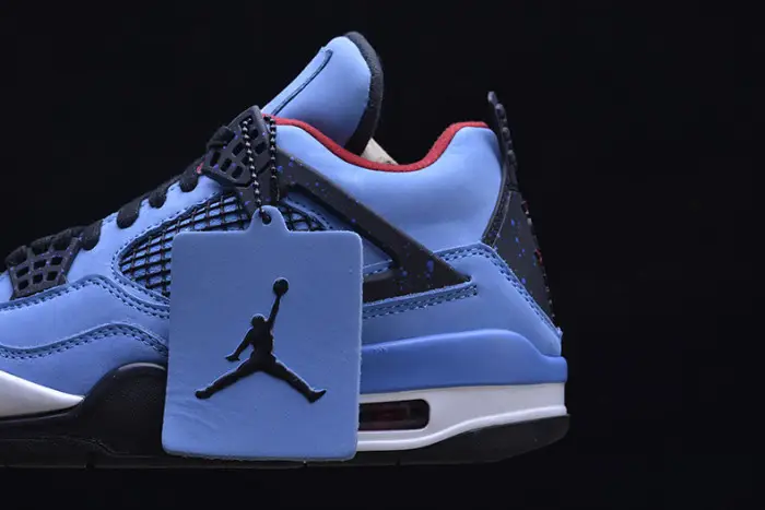 travis scott x air jordan 4 “houston oilers” university blue 