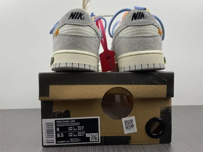 ofw x dunk low “38 of 50” 