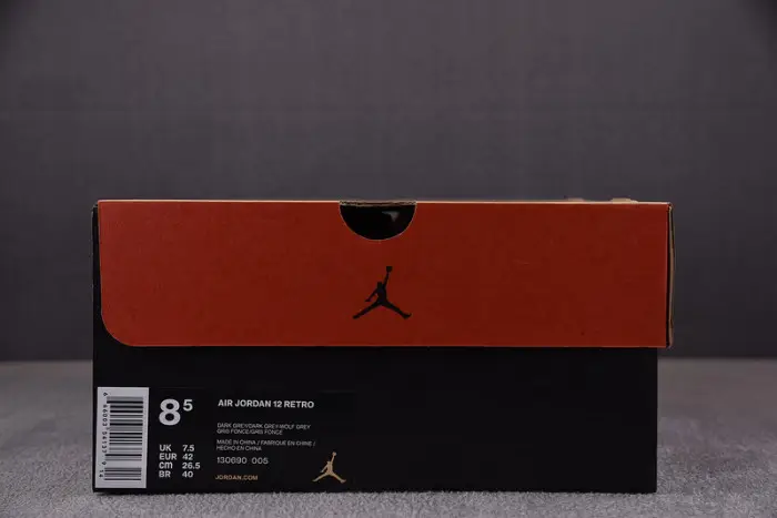 air jordan 12 retro "dark grey" ABA111