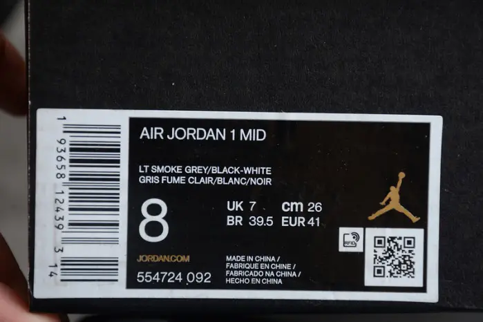 air jordan 1 mid light smoke grey 