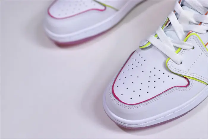air jordan 1 mid se gs ''edge glow'' 