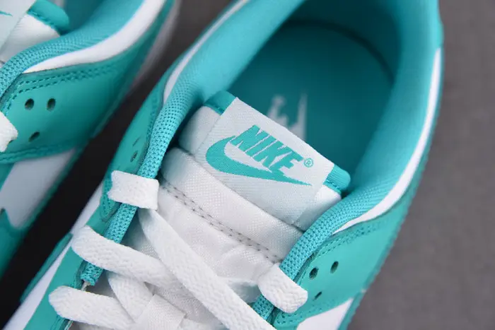 nike dunk low “clear jade” 