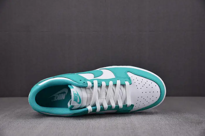 nike dunk low “clear jade” 
