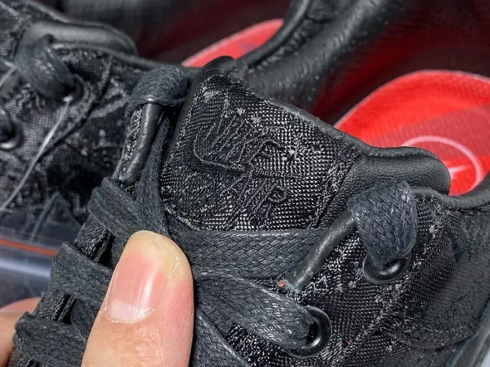 fragment clot nike air force 1 black 