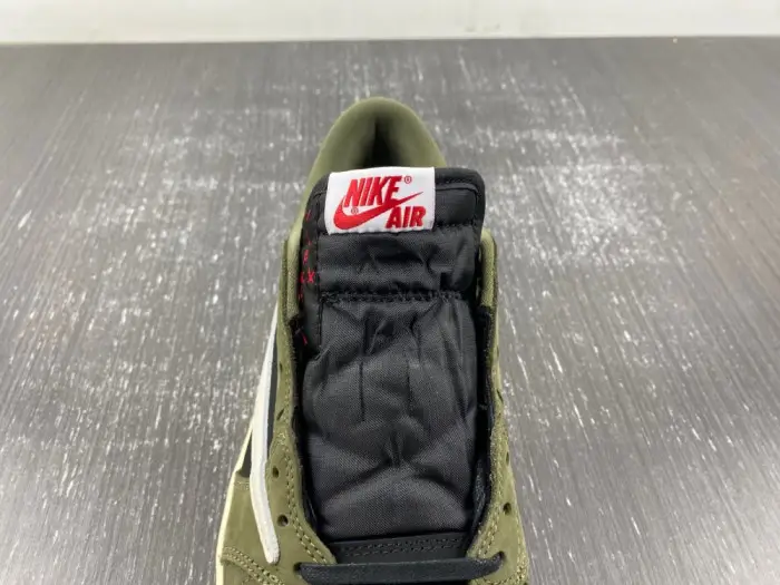 travis scott x air jordan 1 low og “black olive” 