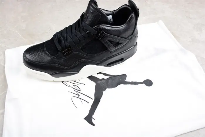 air jordan 4 retro pony hair black 