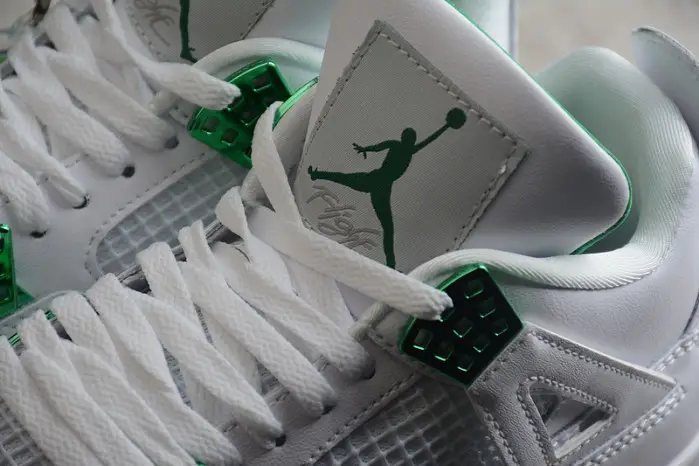 air jordan 4 retro metallic green 