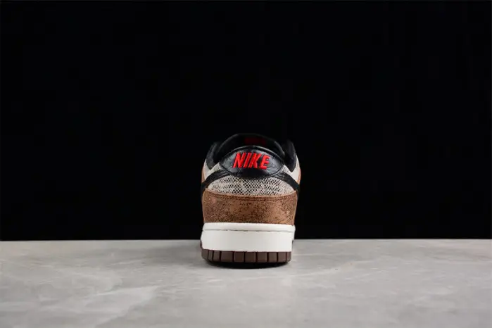 nike dunk low premium co.jp brown snakeskin 